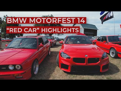 BMW MotorFest14 &quot;Red Car&quot; Highlights: Silverton, Oregon