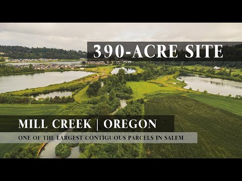 Drone Flight Over 390-Acre Property in Salem, Oregon