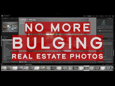 Fixing Distortion Bulge in Real Estate Photography (NO MORE DISTORTION BULGE!)