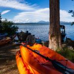 Kayaks at Crane Prairie