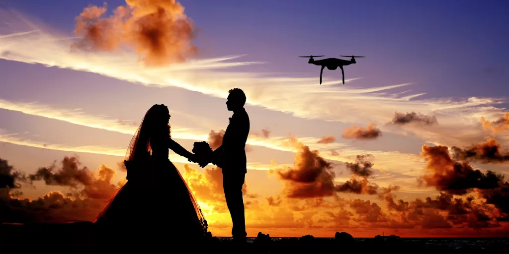 Aerial Northwest - Timeless Moments - Drone Photography for Oregon Weddings