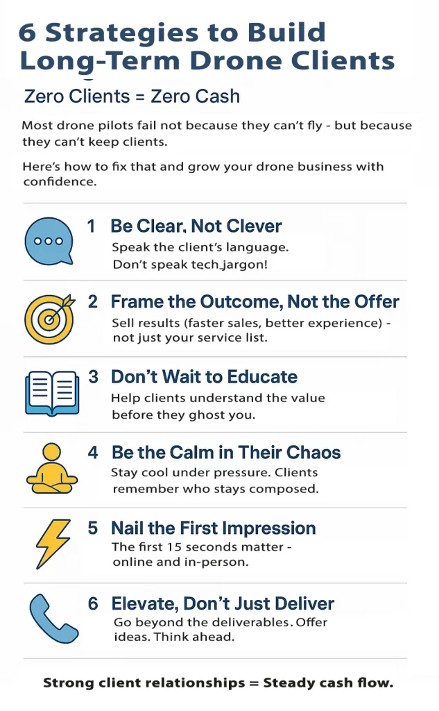 Drone Pilot MBA Zero Clients, Zero Cash The Drone Dilemma - Infographic Drone Pilot MBA Zero Clients, Zero Cash The Drone Dilemma - Infographic
