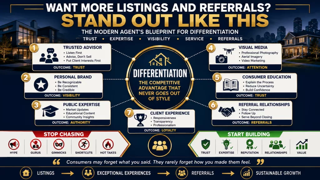 Want More Listings and Referrals? Stand Out Like This
